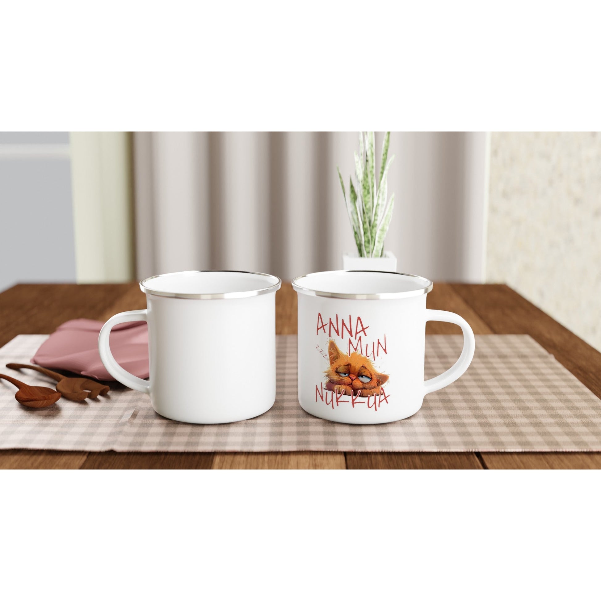 Anna Mun Nukkua - Emalimuki 3,5dl - Mun Paita