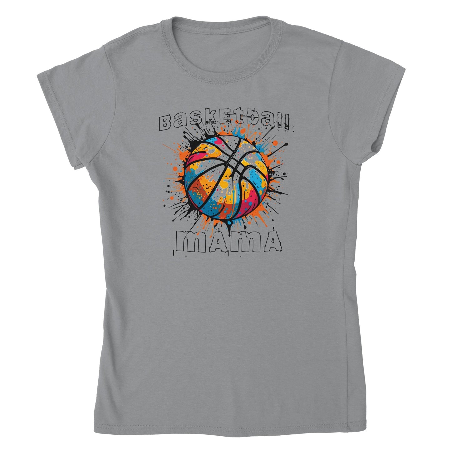 Basketball Mama - Naisten T - paita - Mun Paita