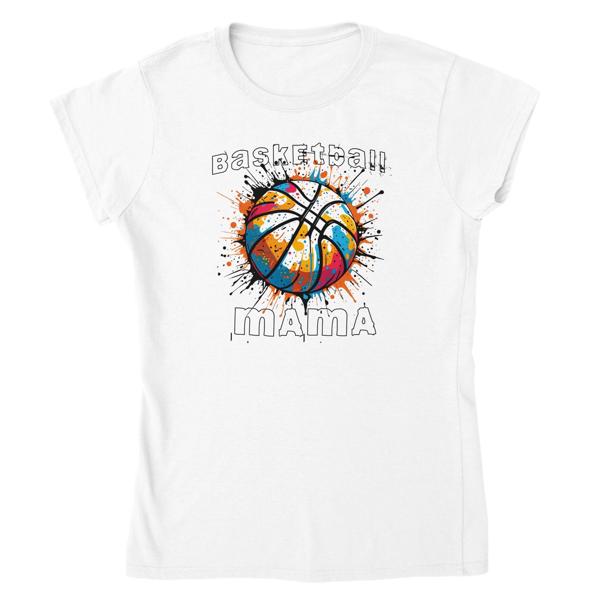 Basketball Mama - Naisten T - paita - Mun Paita