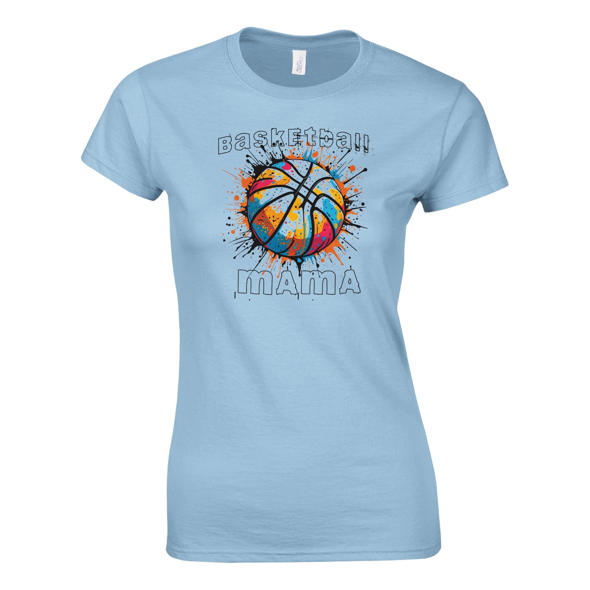 Basketball Mama - Naisten T - paita - Mun Paita