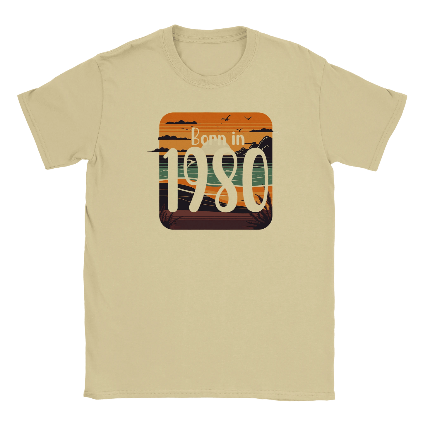 Born in 1980 – Miesten t - paita - Mun Paita