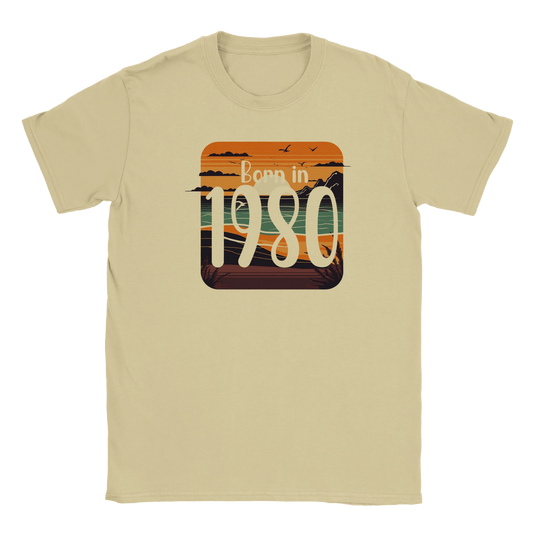 Born in 1980 – Miesten t - paita - Mun Paita