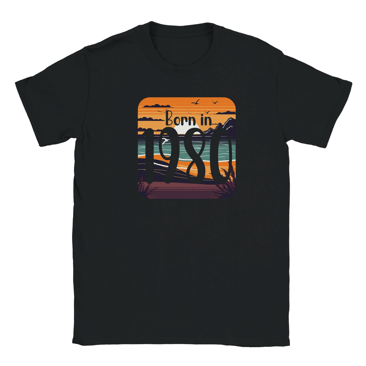 Born in 1980 – Miesten t - paita - Mun Paita