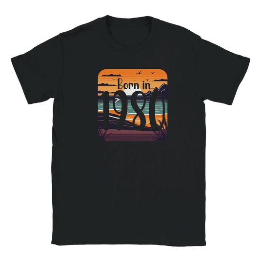 Born in 1980 – Miesten t - paita - Mun Paita