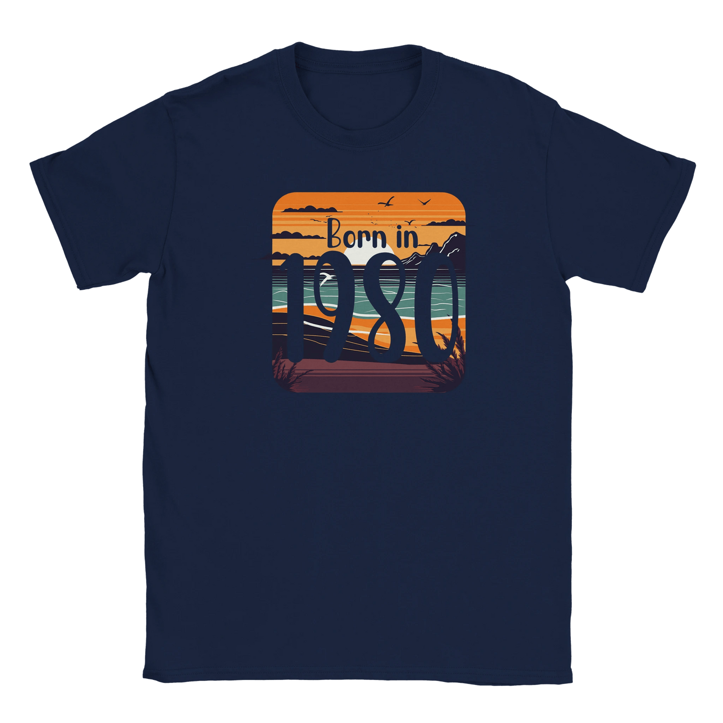 Born in 1980 – Miesten t - paita - Mun Paita