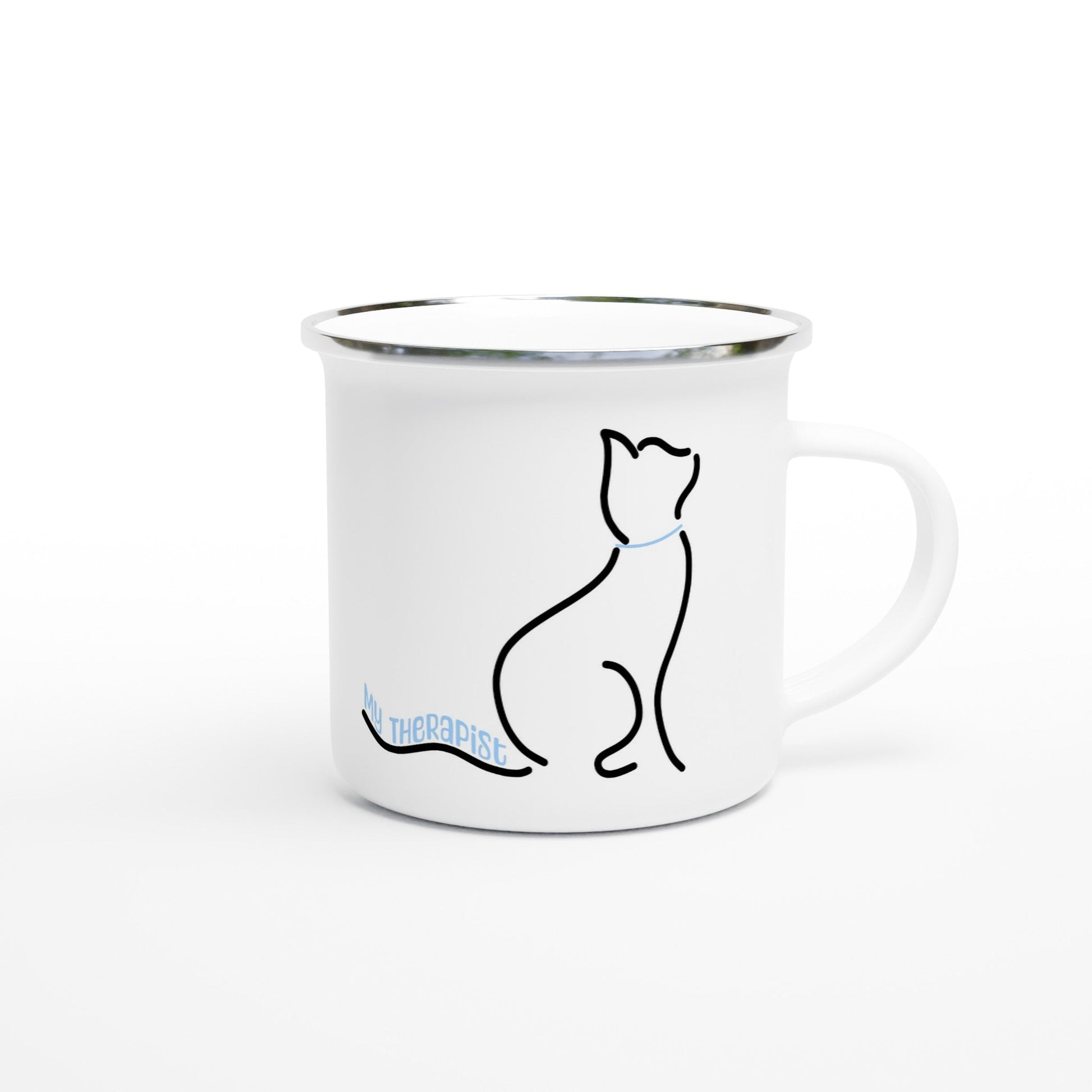 Cat Is My Therapist - Emalimuki 3,5dl - Mun Paita