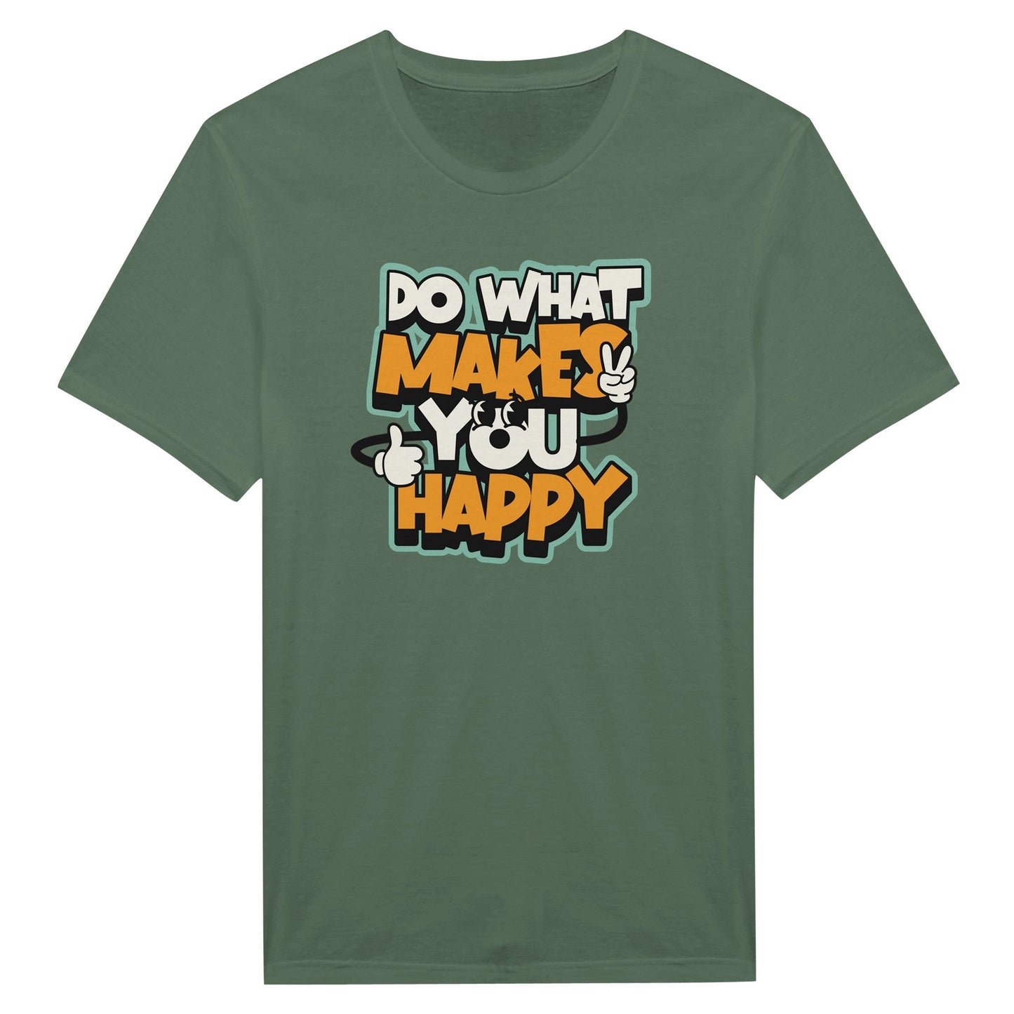 Do What Makes You Happy Miesten - T - paita - Mun Paita