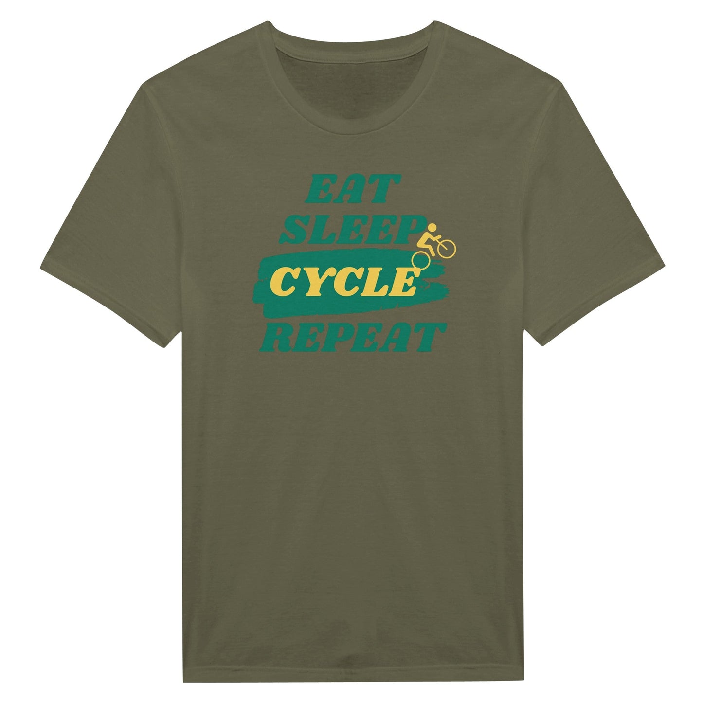 Eat Sleep Cycle Repeat - Miesten T - paita - Mun Paita