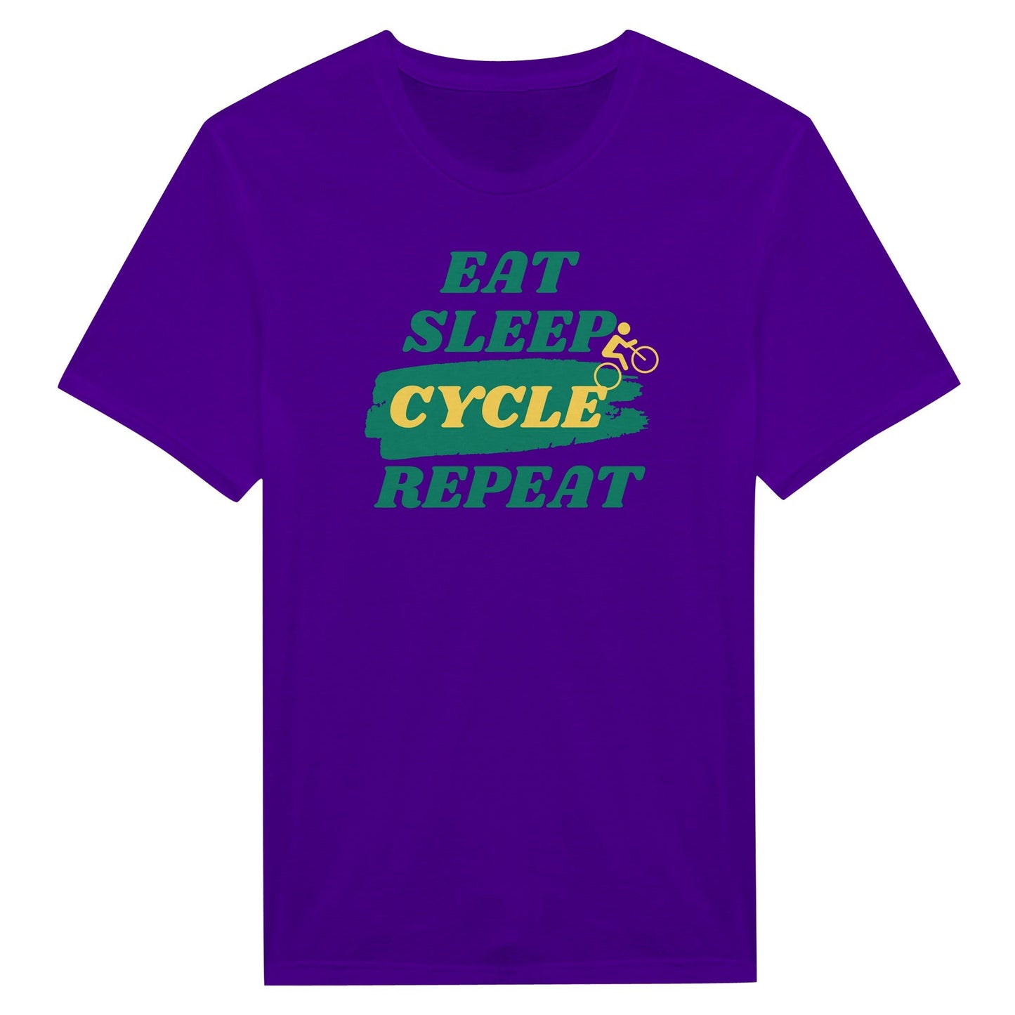 Eat Sleep Cycle Repeat - Miesten T - paita - Mun Paita