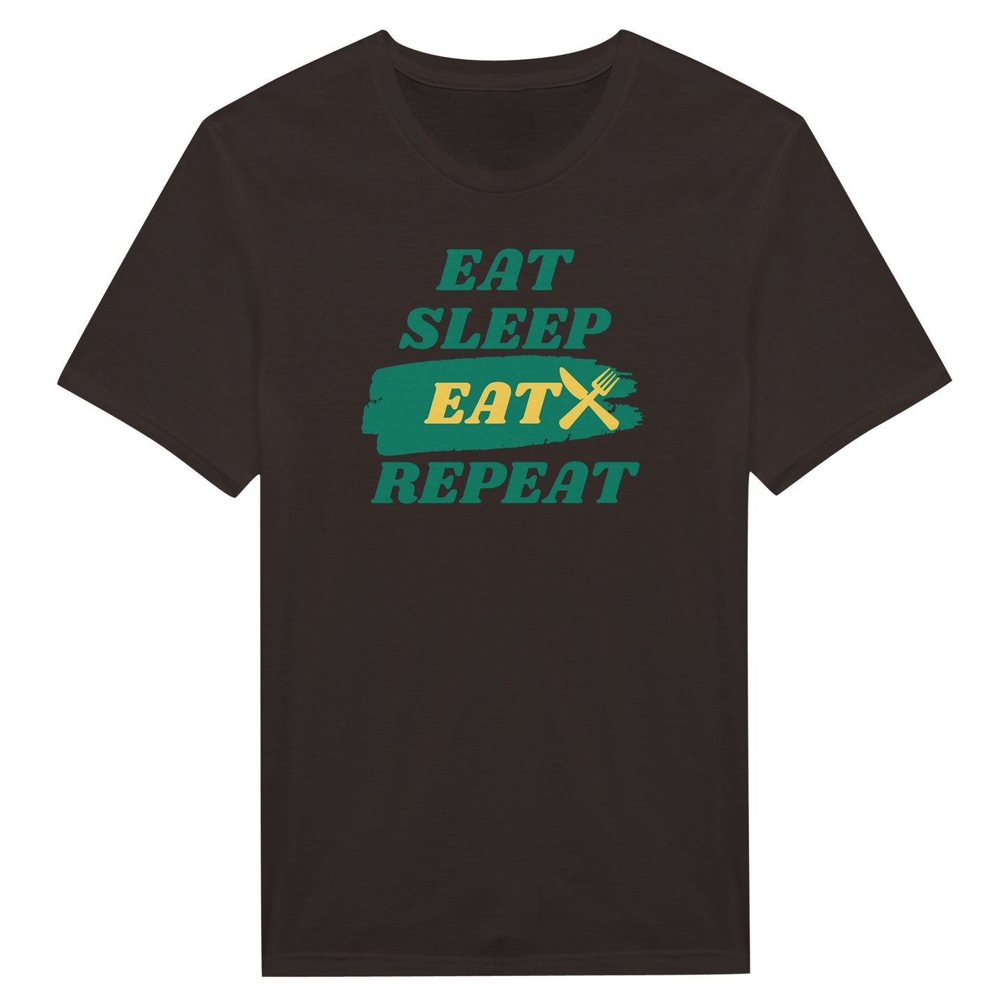 Eat Sleep Eat Repeat - Miesten T - paita - Mun Paita