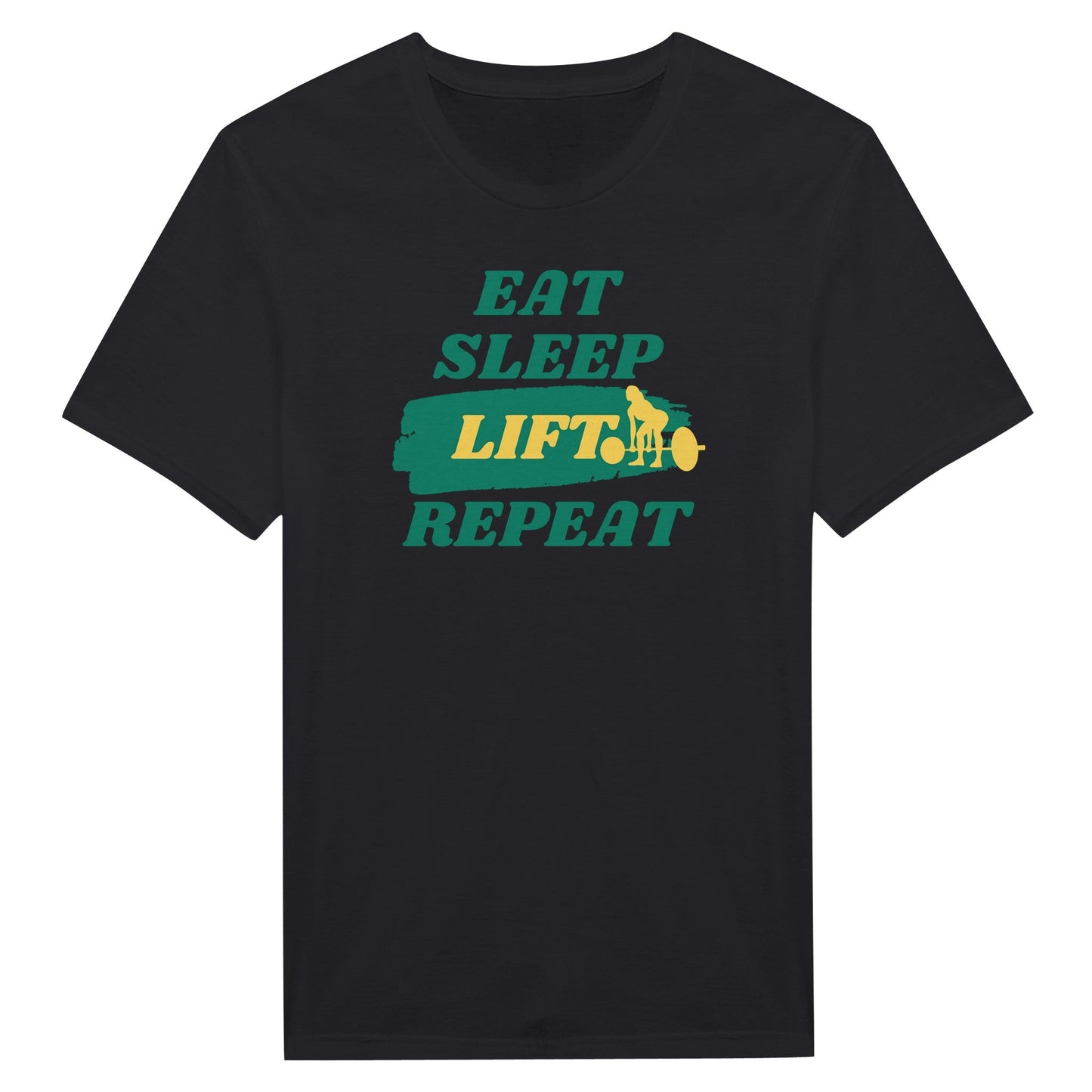 Eat Sleep Lift Repeat 1 - Miesten T - paita - Mun Paita