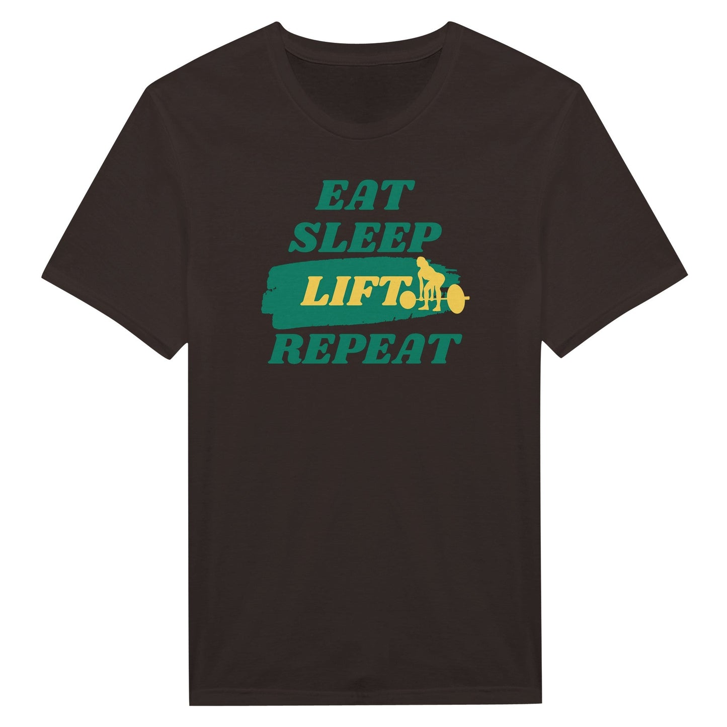 Eat Sleep Lift Repeat 1 - Miesten T - paita - Mun Paita