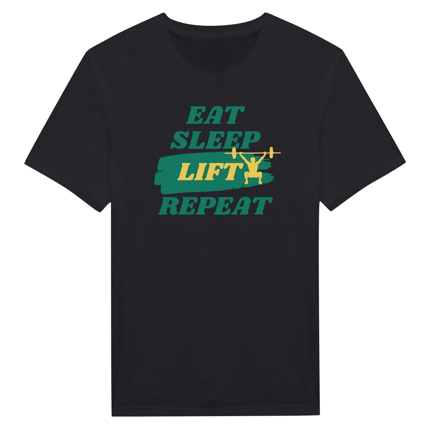 Eat Sleep Lift Repeat 2 - Miesten T - paita - Mun Paita