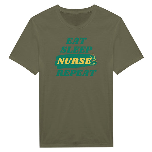 Eat Sleep Nurse Repeat - Miesten T - paita - Mun Paita