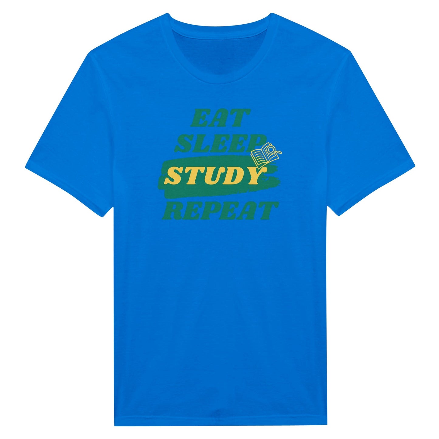 Eat Sleep Study Repeat - Miesten T - paita - Mun Paita