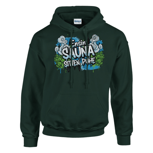 Ensin Sauna, Sitten Puhe - Huppari - Mun Paita