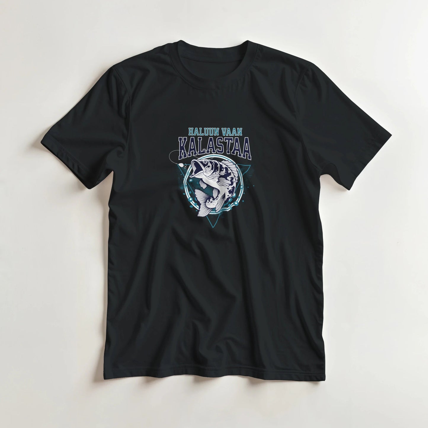 Haluun Vaan Kalastaa - 3XL - 5XL T - paita - Mun Paita