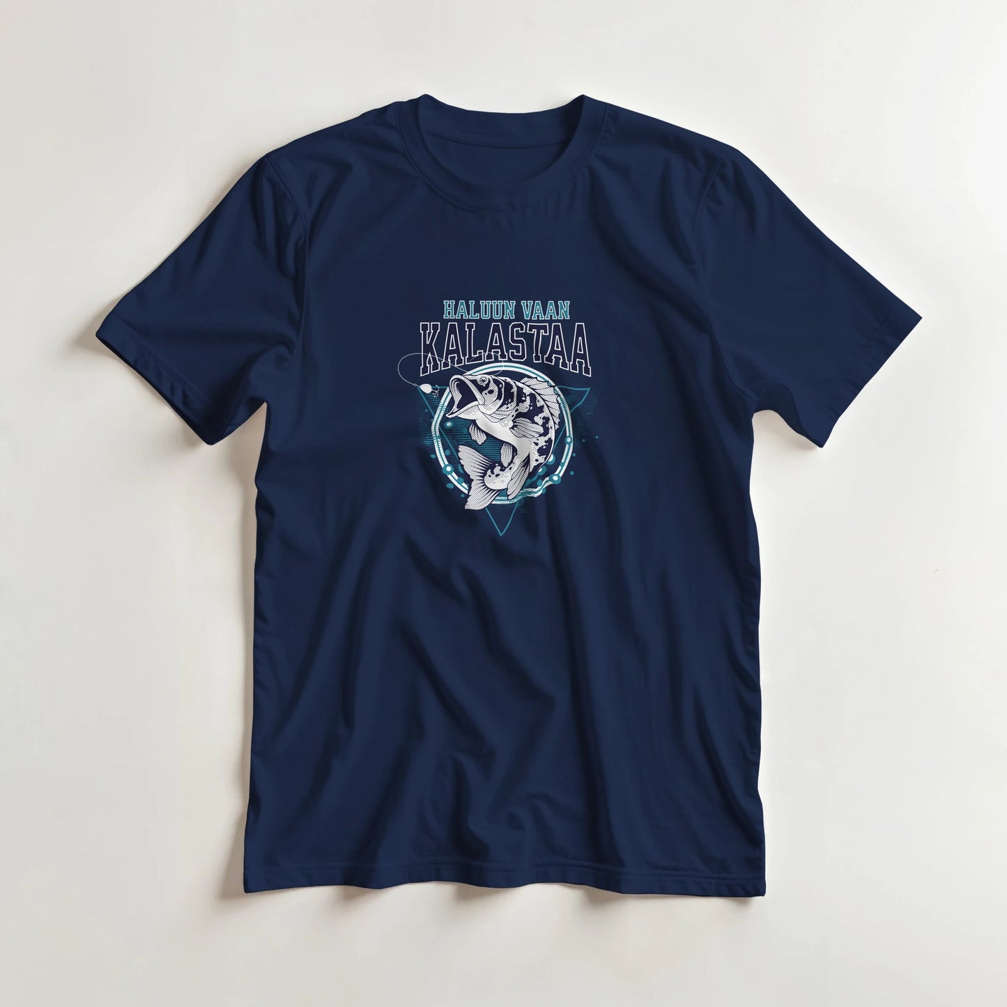 Haluun Vaan Kalastaa - 3XL - 5XL T - paita - Mun Paita