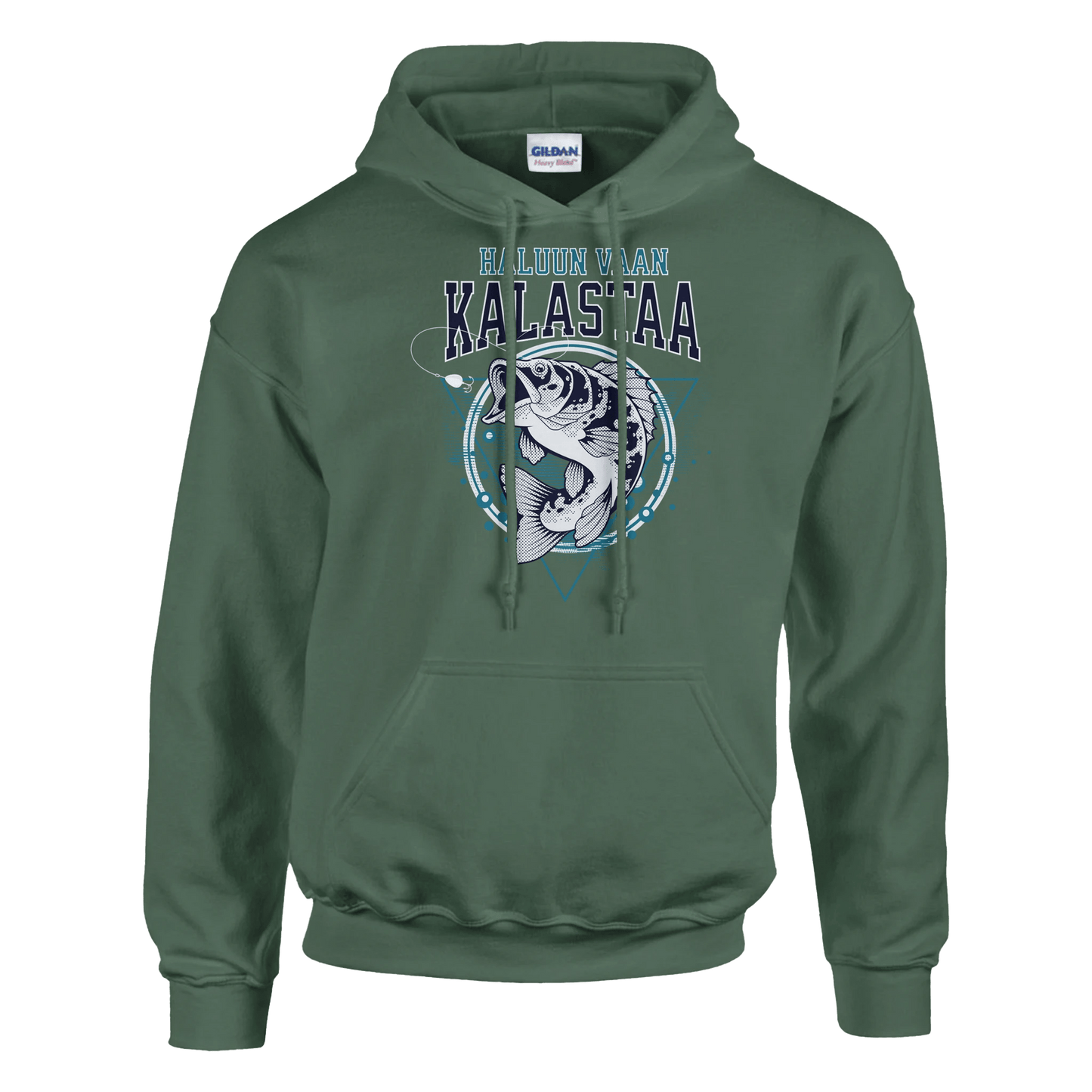 Haluun Vaan Kalastaa - Huppari - Mun Paita