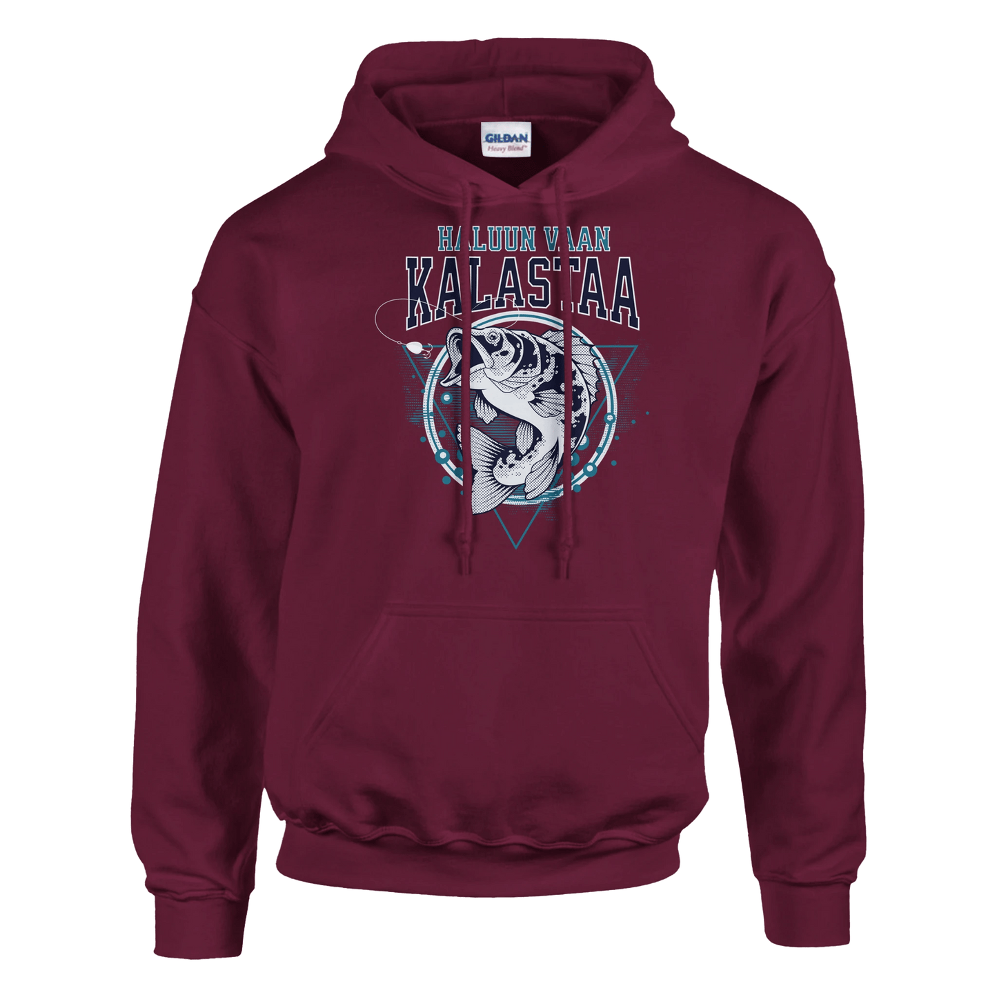 Haluun Vaan Kalastaa - Huppari - Mun Paita