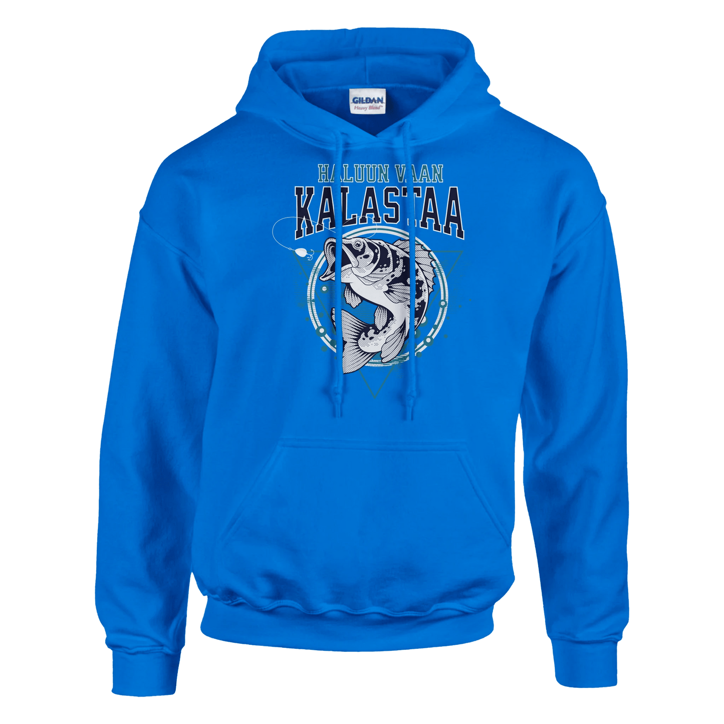 Haluun Vaan Kalastaa - Huppari - Mun Paita