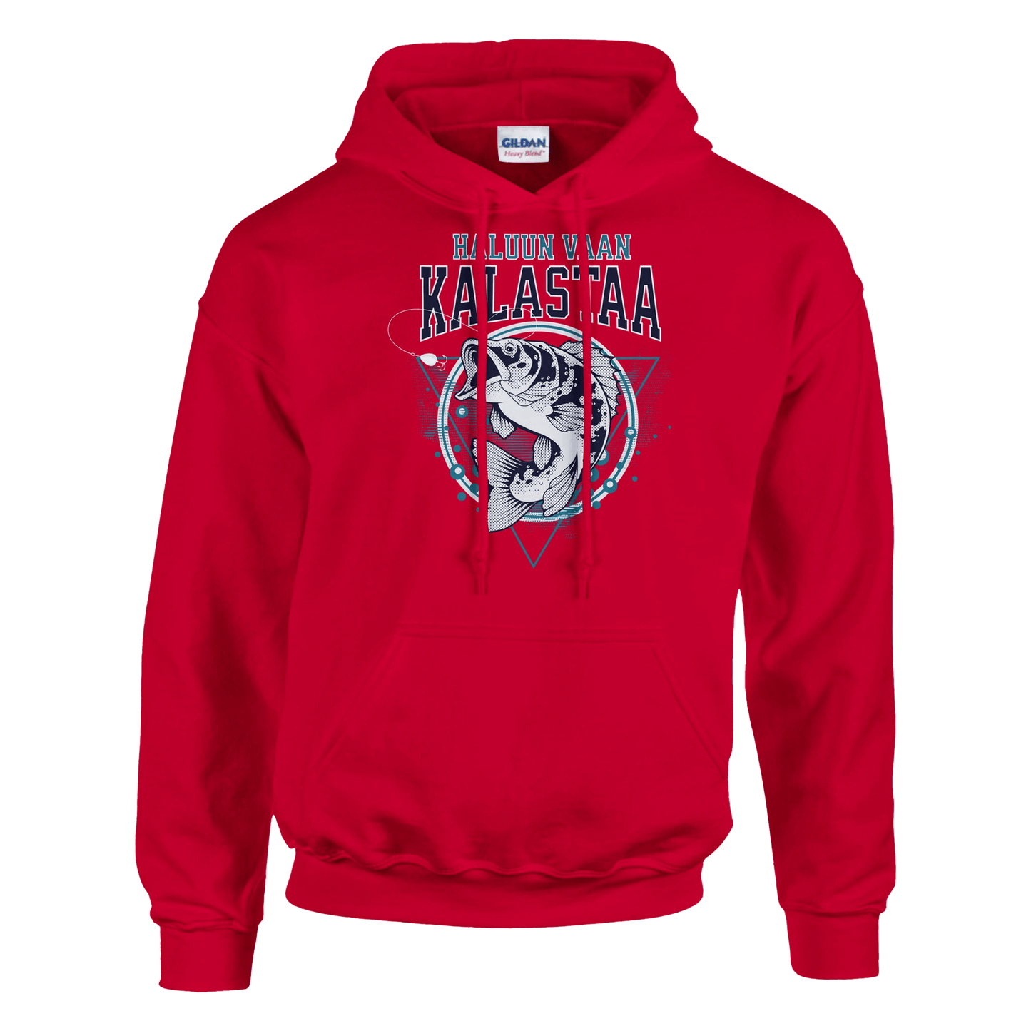 Haluun Vaan Kalastaa - Huppari - Mun Paita