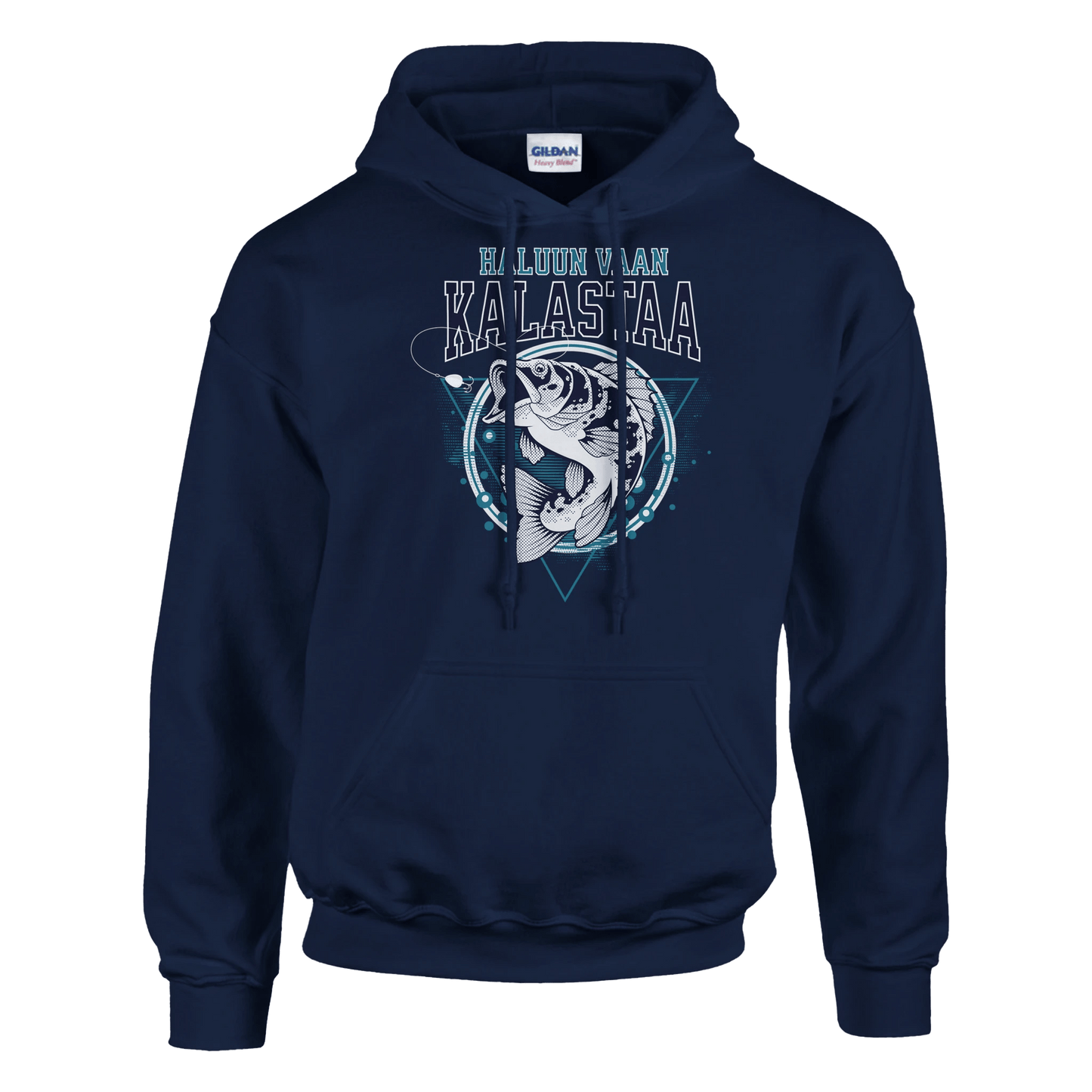 Haluun Vaan Kalastaa - Huppari - Mun Paita