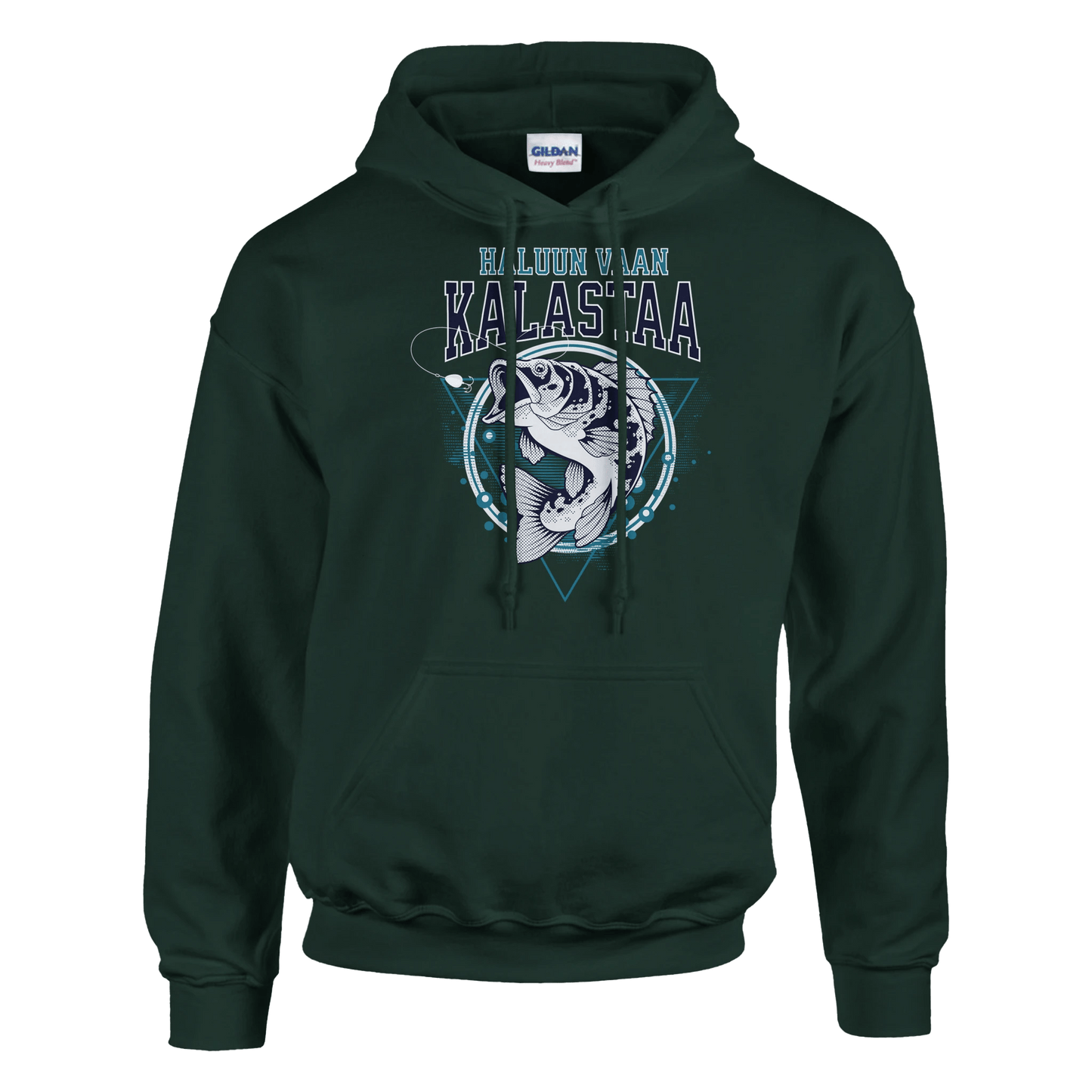 Haluun Vaan Kalastaa - Huppari - Mun Paita