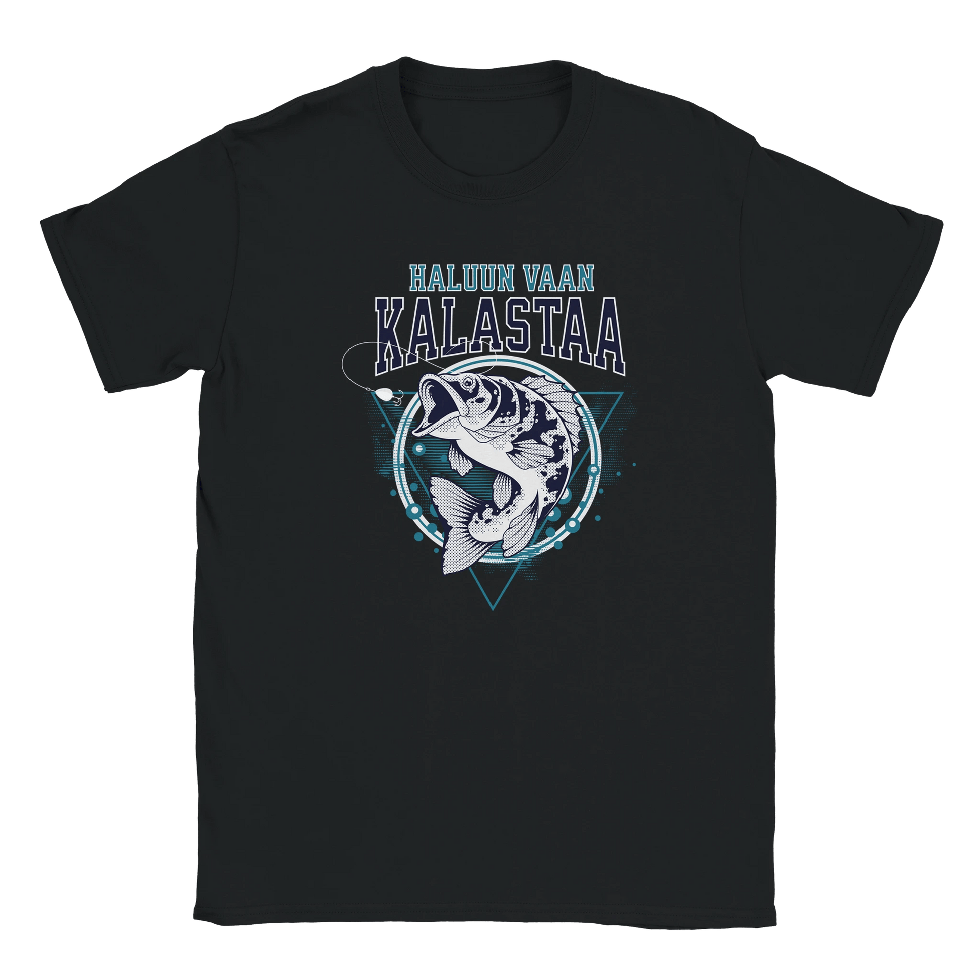 Haluun Vaan Kalastaa - Miesten T - paita - Mun Paita