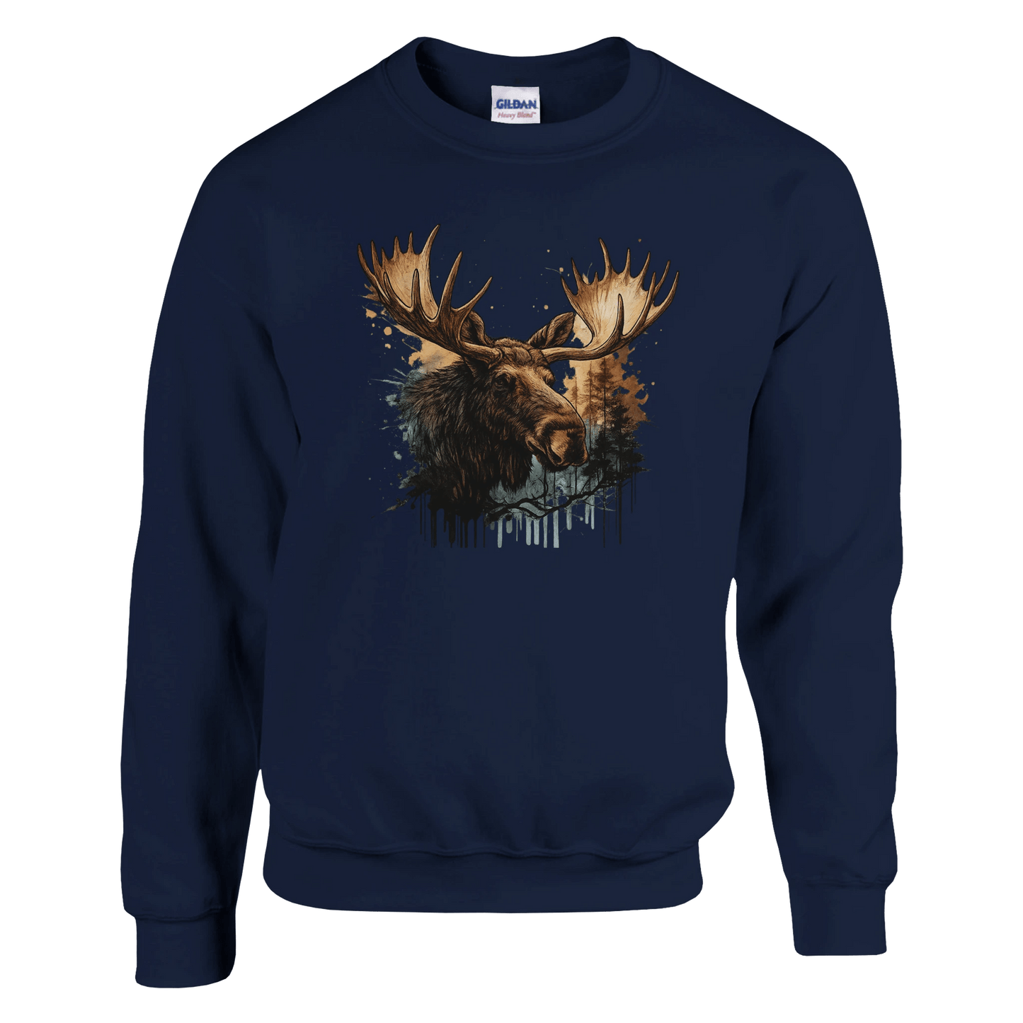 Hirvi - Collegepaita - Mun Paita