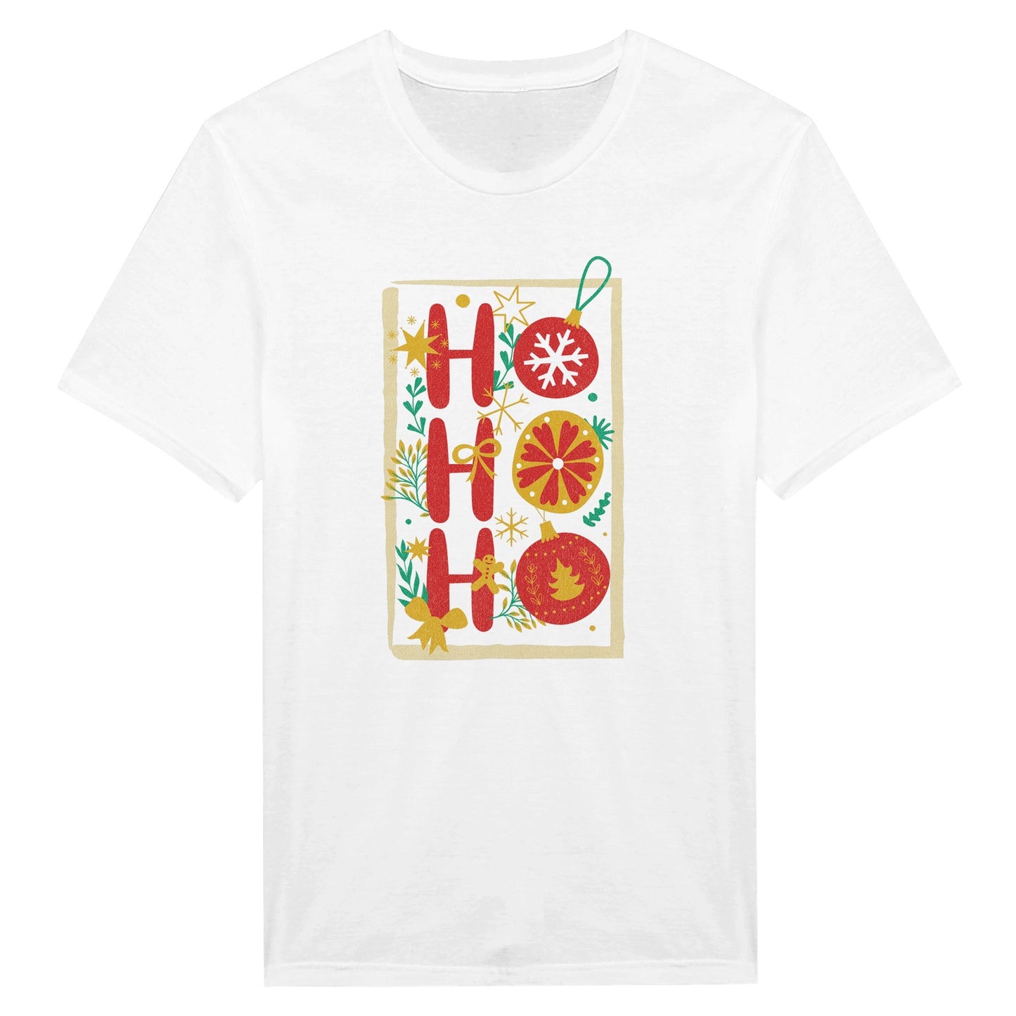 HO HO HO - Jouluinen Miesten T - paita - Mun Paita