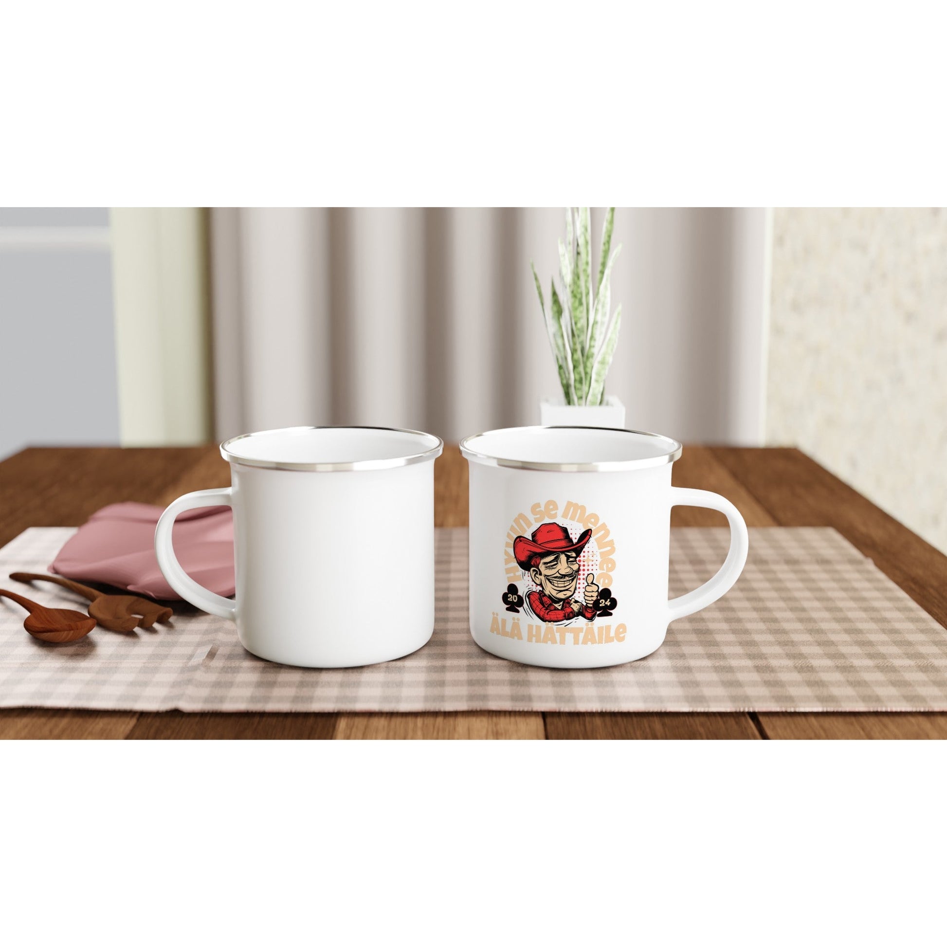 Hyvin Se Mennee! - Emalimuki 3,5dl - Mun Paita