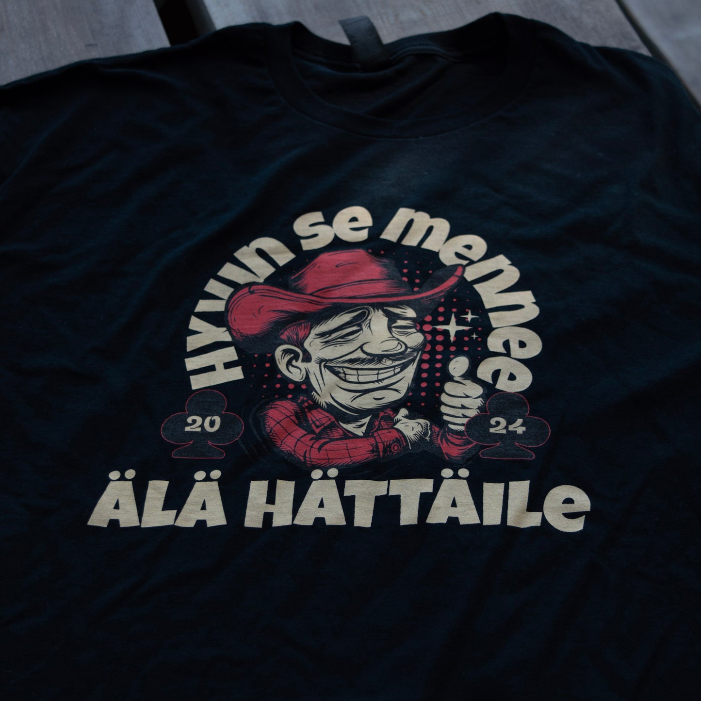 Hyvin Se Mennee! - Miesten T-paita