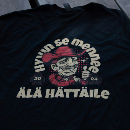 Hyvin Se Mennee! - Miesten T-paita