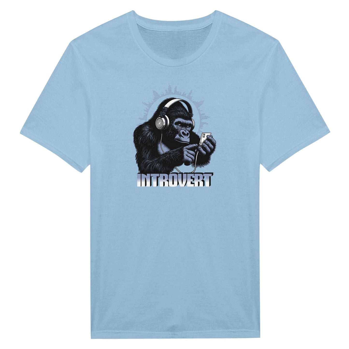 Introvert Gorilla - Miesten T - paita - Mun Paita