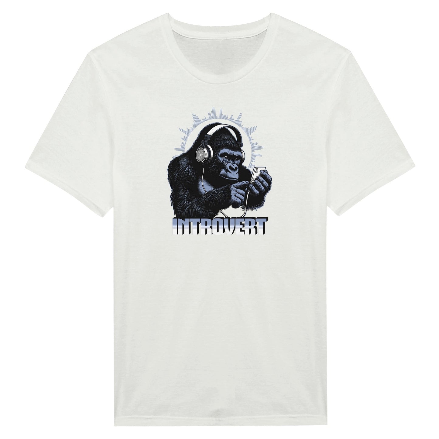 Introvert Gorilla - Miesten T - paita - Mun Paita