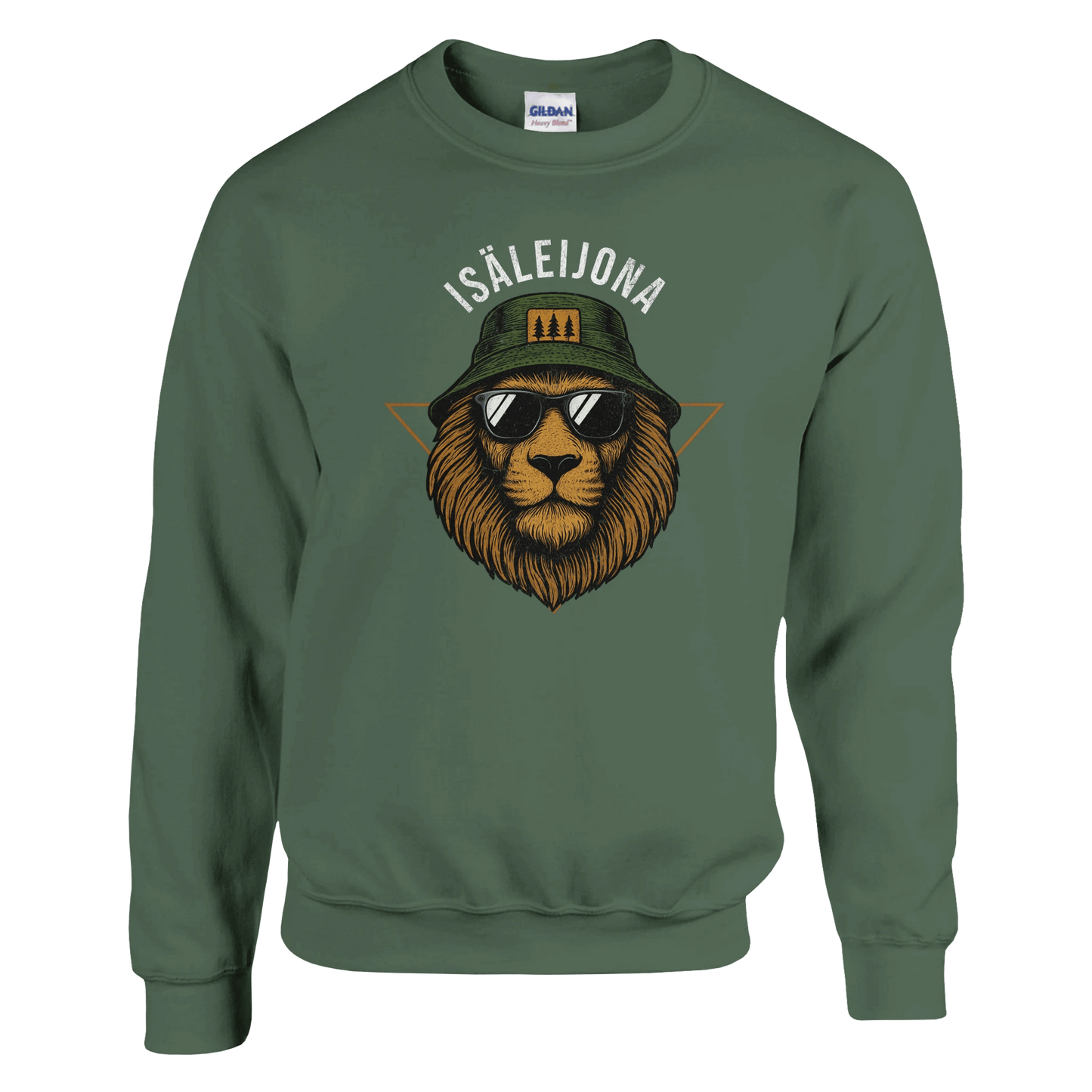 Isäleijona - Collegepaita - Mun Paita