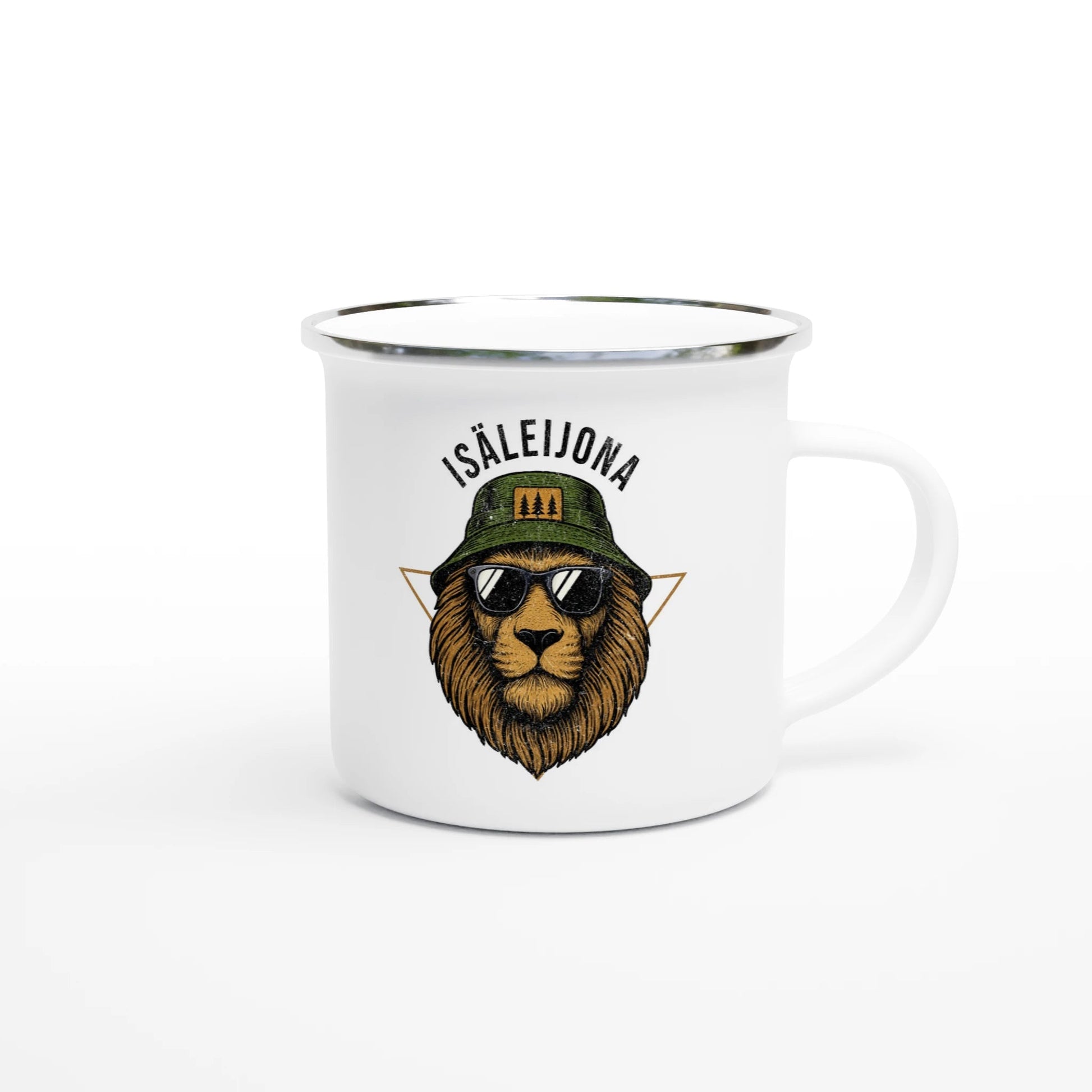 Isäleijona - Emalimuki 3,5dl - Mun Paita