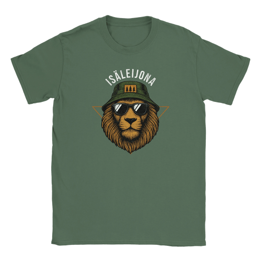 Isäleijona - Miesten T - paita - Mun Paita