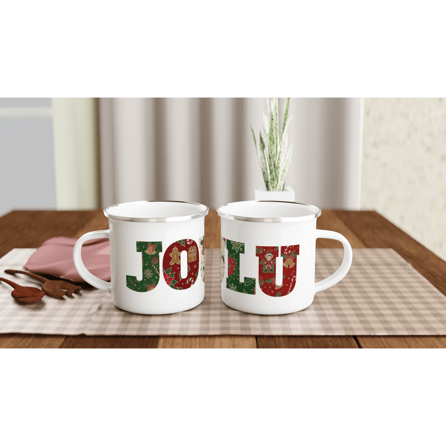 Joulu - Emalimuki 3,5dl - Mun Paita