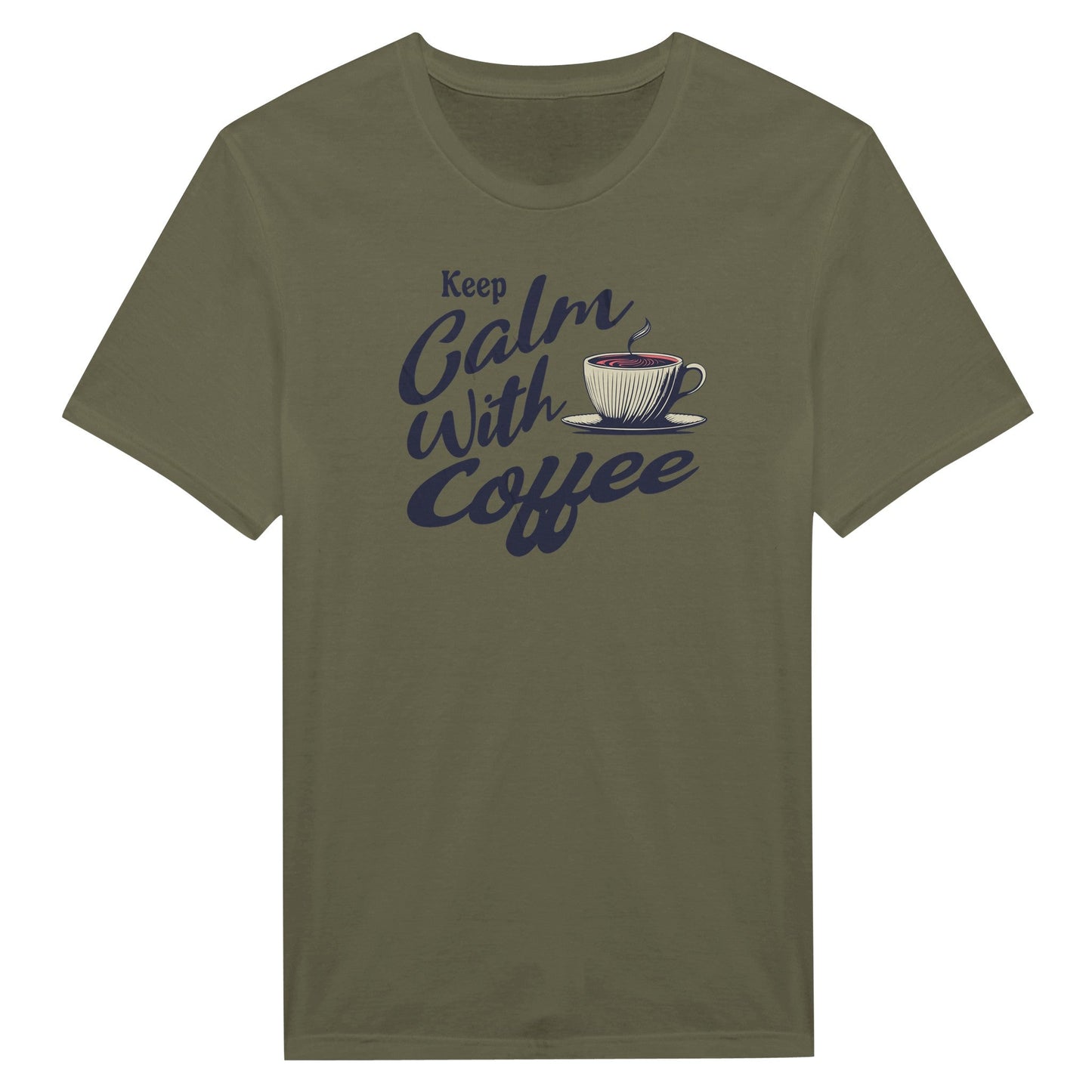 Keep Calm With Coffee - Miesten T - paita - Mun Paita