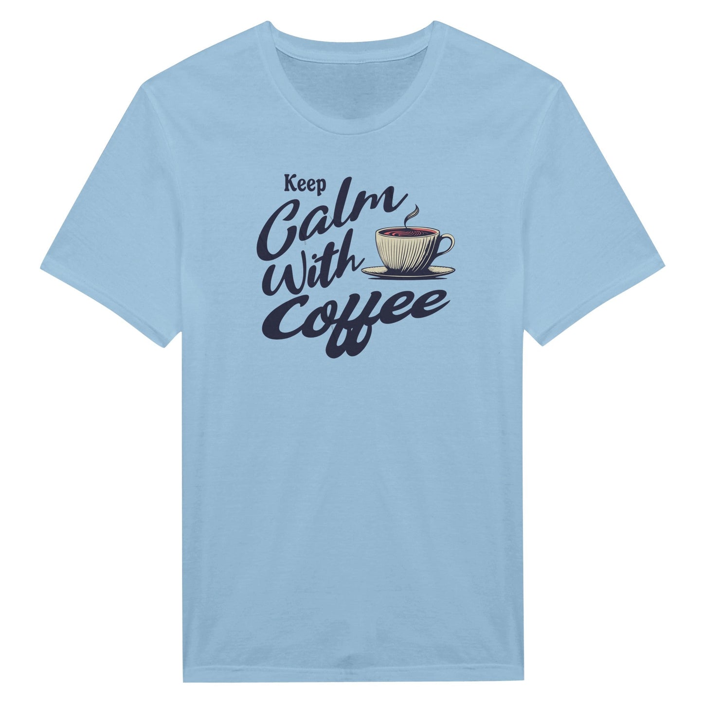 Keep Calm With Coffee - Miesten T - paita - Mun Paita