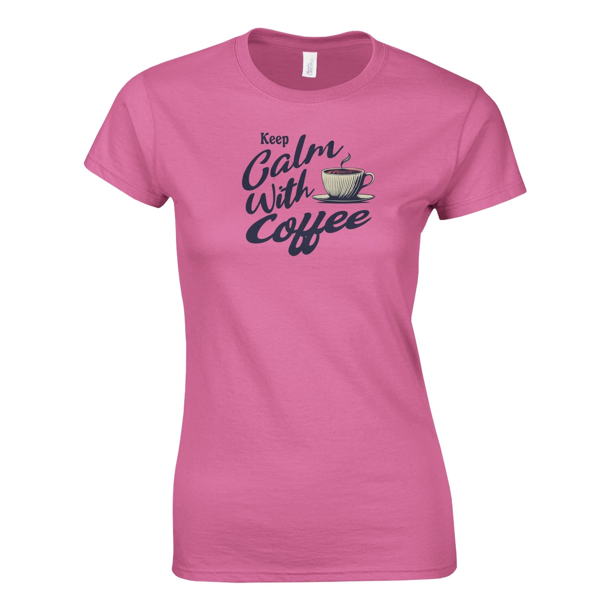 Keep Calm With Coffee - Naisten T - paita - Mun Paita