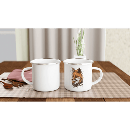 Kettu - Emalimuki 3,5dl - Mun Paita