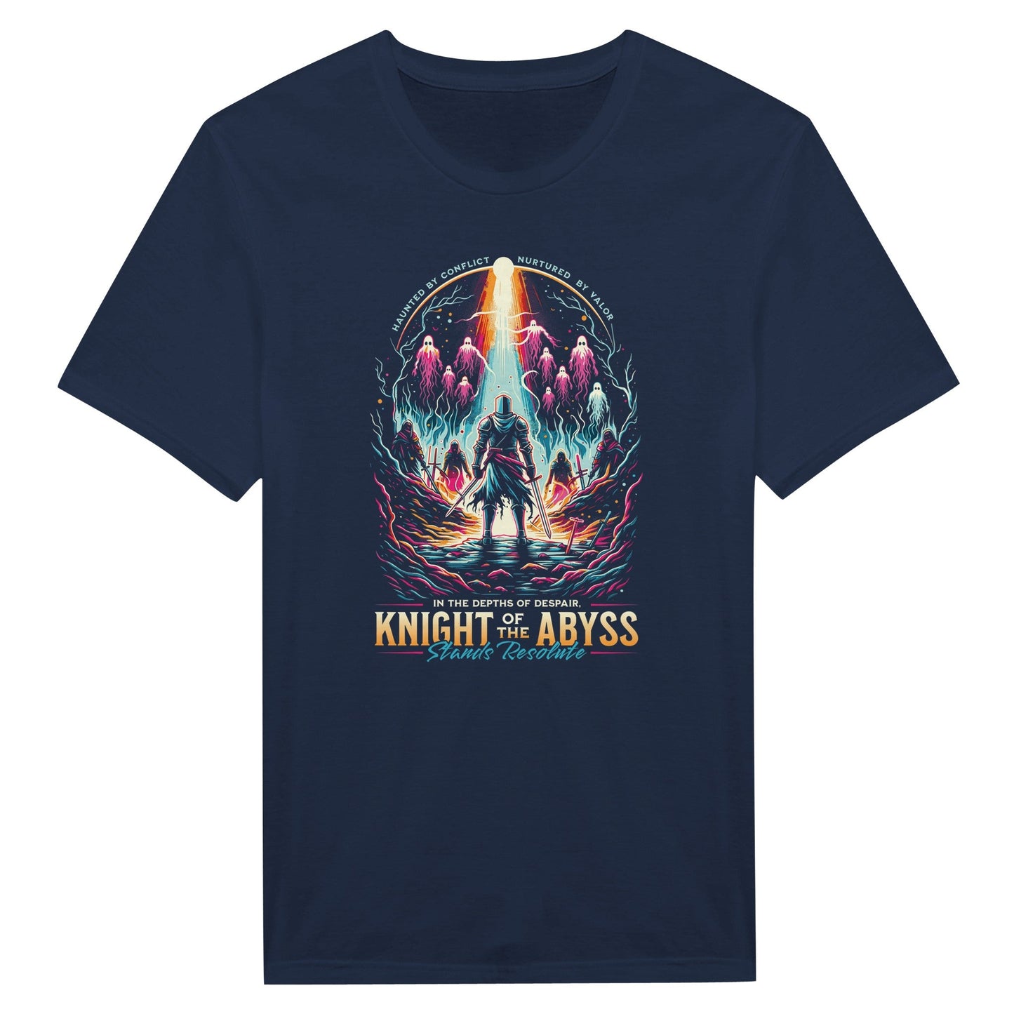 "Knight of the Abyss: Stands Resolute" - T - paita - Mun Paita