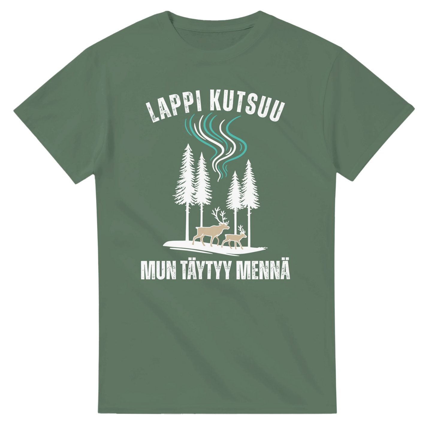 Lappi Kutsuu, Mun Täytyy Mennä - 3XL - 5XL T - paita - Mun Paita