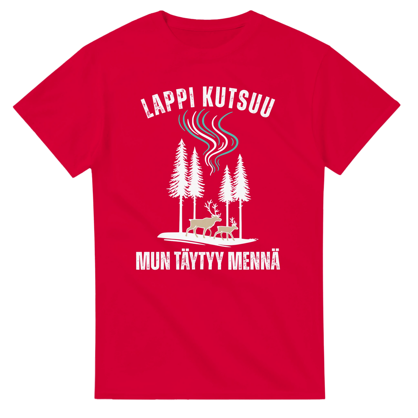 Lappi Kutsuu, Mun Täytyy Mennä - 3XL - 5XL T - paita - Mun Paita