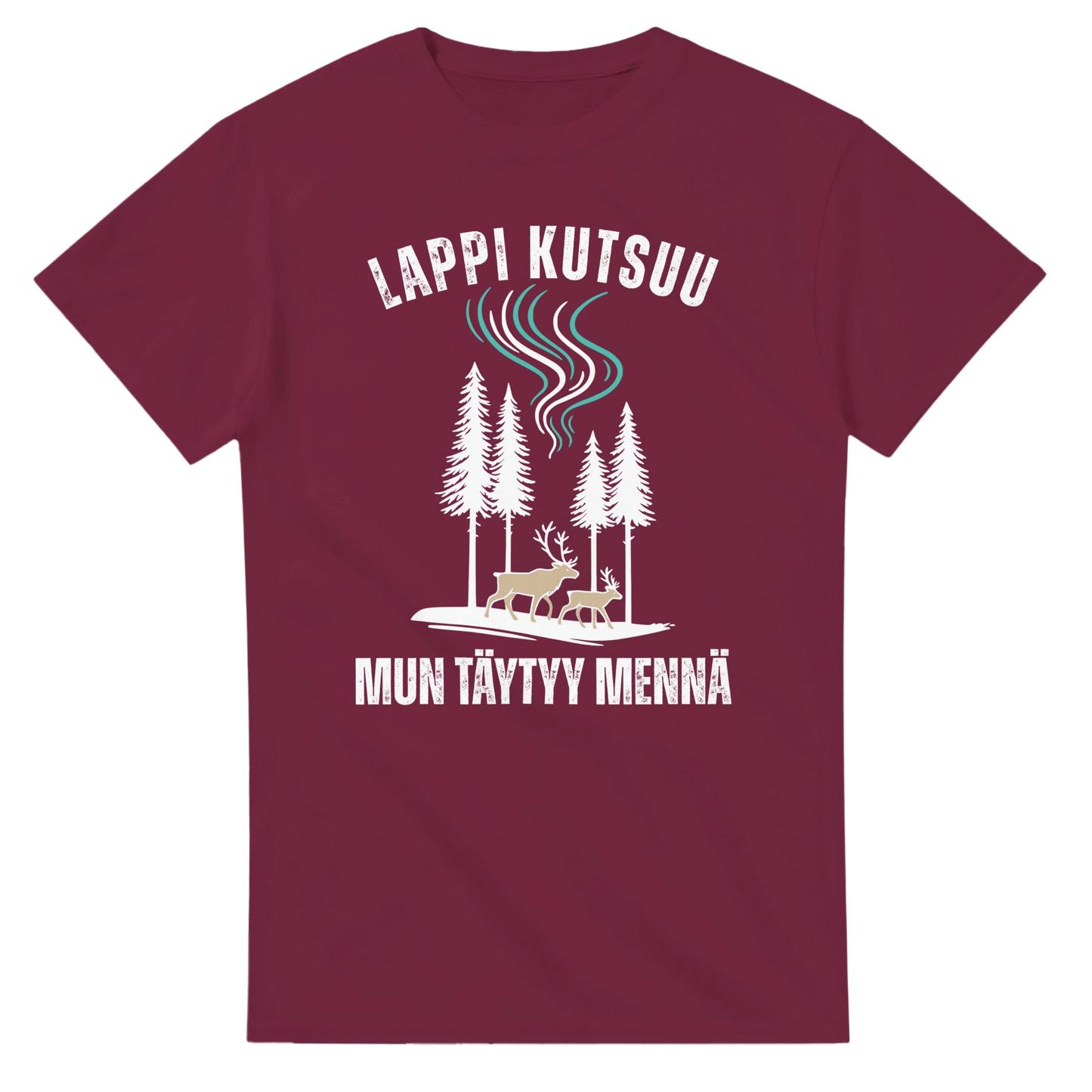 Lappi Kutsuu, Mun Täytyy Mennä - 3XL - 5XL T - paita - Mun Paita