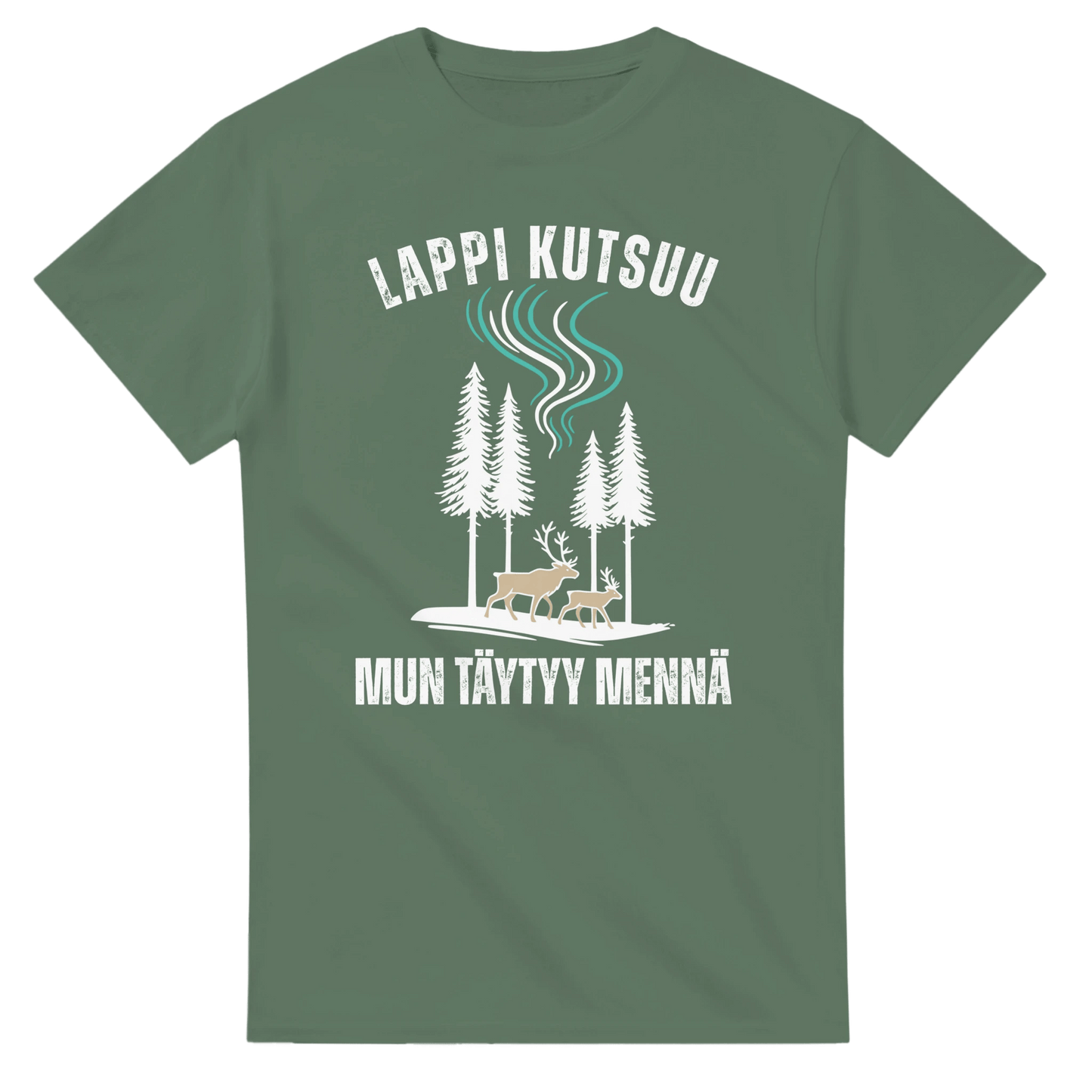 Lappi Kutsuu, Mun Täytyy Mennä - 3XL - 5XL T - paita - Mun Paita
