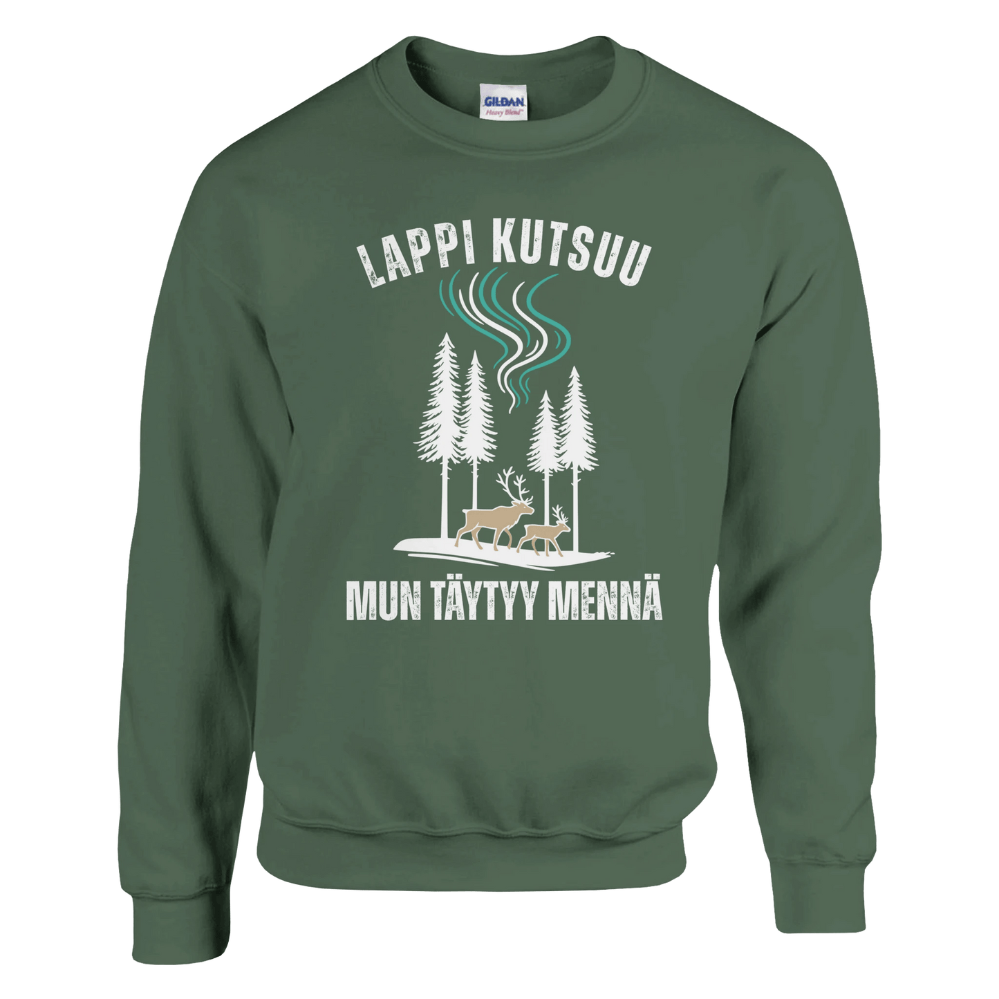 Lappi Kutsuu, Mun Täytyy Mennä - Collegepaita - Mun Paita